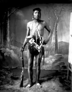 Deerfoot, famous Indian runner.